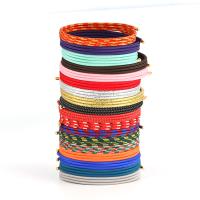 Nylon Cord Bracelets, folk style [
