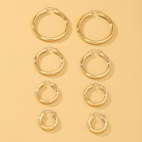 Zinc Alloy Leverback Earring, plated, 4 pieces & fashion jewelry & for woman 2.5-5cm 