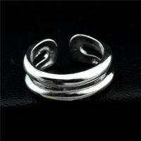 Zinklegierung Zehe Ring, plattiert, Einstellbar & offen & für Frau, Silberfarbe, verkauft von PC[