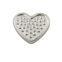 Stainless Steel Cabochon Setting, 304 Stainless Steel, Heart, fashion jewelry & DIY, original color [