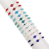 Evil Eye Jewelry Bracelet, Resin, handmade, 12 pieces & fashion jewelry & for woman Approx 18-23 cm 