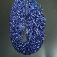 Natürlichen Lapislazuli Perlen, DIY & verschiedene Größen vorhanden, Länge:ca. 16 ZollInch, verkauft von Strang[