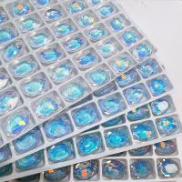 Polymer Clay Nagel Kunst, Glas, DIY, keine, 10x14mm, 48PCs/Menge, verkauft von Menge