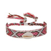 Friendship Bracelets, Polyester and Cotton, Shell, handmade, fashion jewelry & for woman Approx 16-26 cm 
