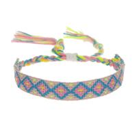 Friendship Bracelets, Polyester and Cotton, handmade, fashion jewelry & Unisex Approx 16-26 cm 