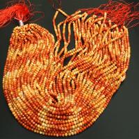 Natürliche Korallen Perlen, Koralle, DIY & verschiedene Größen vorhanden, rot, Länge:ca. 16 ZollInch, verkauft von Strang[