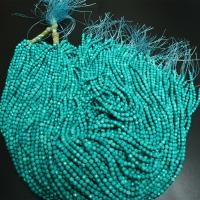 Synthetische Türkis Perlen, DIY & verschiedene Größen vorhanden, Länge:ca. 16 ZollInch, verkauft von Strang[