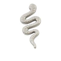 Pendentifs d'animaux en acier inoxydable , Acier inoxydable 304, serpent, bijoux de mode & unisexe, couleur originale Vendu par PC