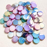 Perles Miracle acryliques, Acrylique, Plat rond, DIY, plus de couleurs à choisir, 17mm Environ 3mm Vendu par sac[