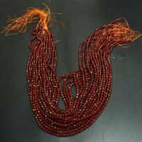 Natural Garnet Beads, DIY orange Approx 16 Inch 