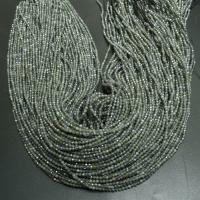 Mondstein Perlen, DIY, grau, 2mm, Länge:ca. 16 ZollInch, verkauft von Strang