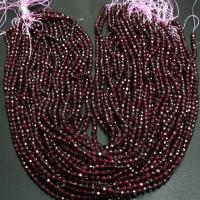 Granat Naturperlen, DIY & verschiedene Größen vorhanden, violett, Länge:ca. 16 ZollInch, verkauft von Strang