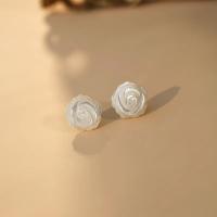 Freshwater Shell Earring, Pearl Oyster, fashion jewelry & for woman, white [