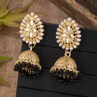 Glass Seed Beads Earring, Zinc Alloy, with Seedbead, plated, fashion jewelry & for woman [