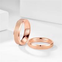 Men Tungsten Steel Ring in Bulk, fashion jewelry & Unisex rose gold color [