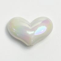 Beschichtung von Acryl-Perlen, Acryl, Herz, DIY, keine, 27x18mm, ca. 100PCs/Tasche, verkauft von Tasche
