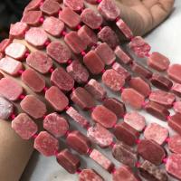 Rhodonite Beads, polished, DIY, pink Approx 38-40 cm 