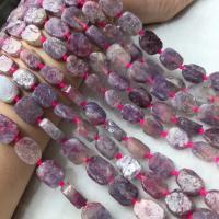 Natural Tourmaline Beads, polished, folk style & DIY, purple, beads size Approx 38-40 cm 