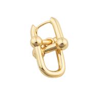 Brass Hook and Eye Clasp, gold color plated, fashion jewelry & DIY, golden 