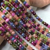 Natural Tourmaline Beads, polished, folk style & DIY & faceted Approx 38-40 cm 