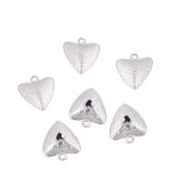 Fashion Iron Pendants, Heart, DIY, silver color, 20mm 