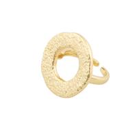 Brass Finger Ring, gold color plated, fashion jewelry & for woman, golden, 21*24*3mm 