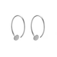Stainless Steel Hoop Earring, 316L Stainless Steel, Vacuum Ion Plating, fashion jewelry & for woman nickel, lead & cadmium free 