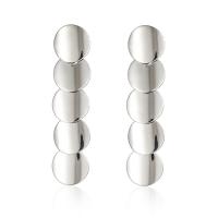 Iron Drop Earring, plated, fashion jewelry & for woman 