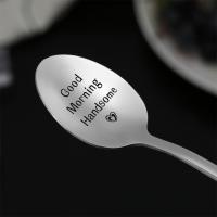 304 Stainless Steel Spoon, fashion jewelry 19.5cm 