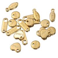 Stainless Steel Extender Chain Drop, 304 Stainless Steel, Vacuum Ion Plating, DIY golden [