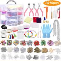 DIY Jewelry Finding Kit, Acrylic, with Iron & Zinc Alloy, plated, Unisex [