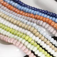 Perlmuttartige Porzellan Perlen, DIY, keine, 4x6mm, verkauft von PC