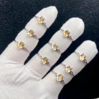 Хрустальное латунное палец кольцо, Медно-никелевый сплав, с Кристаллы, Регулируемый & ювелирные изделия моды, 5u00d77mm, продается PC