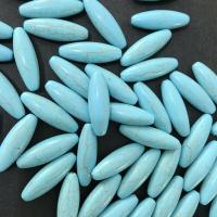 Synthetic Turquoise Beads, DIY, blue 