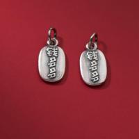 Sterling Silver Pendants, 925 Sterling Silver, Antique finish, DIY, silver color 