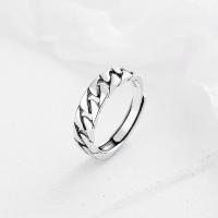Sterling Silver Finger Ring, 925 Sterling Silver, Antique finish, fashion jewelry & for woman, US Ring 
