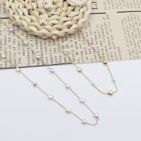 Zinc Alloy Glasses Chain, with Copper Coated Plastic & Plastic Pearl, anti-skidding & multifunctional & for woman Approx 70 cm [