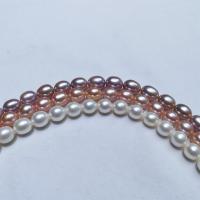 Rice Cultured Freshwater Pearl Beads, DIY Approx 39 cm 
