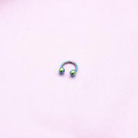 Stainless Steel Nose Piercing Jewelry, 304 Stainless Steel, plated, fashion jewelry 