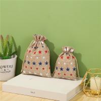 Linen Jewelry Pouches Bags, Cloth [