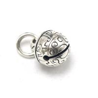 Zinc Alloy Jingle Bell for Christmas Decoration, antique silver color plated, vintage & DIY Approx 
