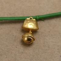 Zinc Alloy Jingle Bell for Christmas Decoration, Cat, gold color plated, cute & DIY 