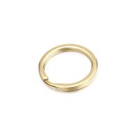 Stainless Steel Key Split Ring, 304 Stainless Steel, Round, Vacuum Ion Plating, DIY 30mm [
