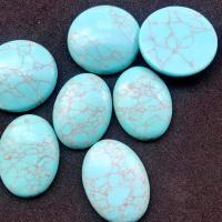 Synthetic Turquoise Cabochon, DIY blue 