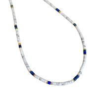 Gemstone Necklaces, Natural Stone, with Brass, with 5CM extender chain, handmade, fashion jewelry & for woman Approx 40 cm 