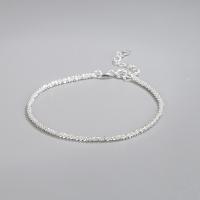 Sterling Silver Bracelets, 925 Sterling Silver, with 3cm extender chain, fashion jewelry & for woman Approx 15 cm 