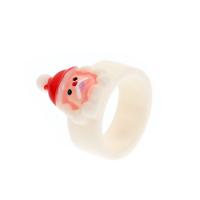 Resin Finger Ring, Christmas Design & fashion jewelry & for woman 17mm 