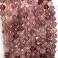 Mix Color Quartz Beads, Strawberry Quartz, DIY & faceted, mixed colors Approx 38 cm 
