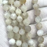 Perles Pierre de lune, Moonstone, DIY & normes différentes pour le choix & facettes, couleurs mélangées Environ 38 cm, Vendu par brin