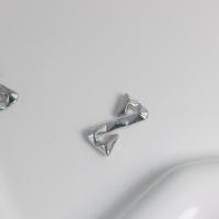 S-образные застежки из цинкового сплава, цинковый сплав, плакирован серебром, DIY продается PC